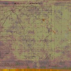 [Public Land Survey System map: Wisconsin Township 34 North, Range 10 West]