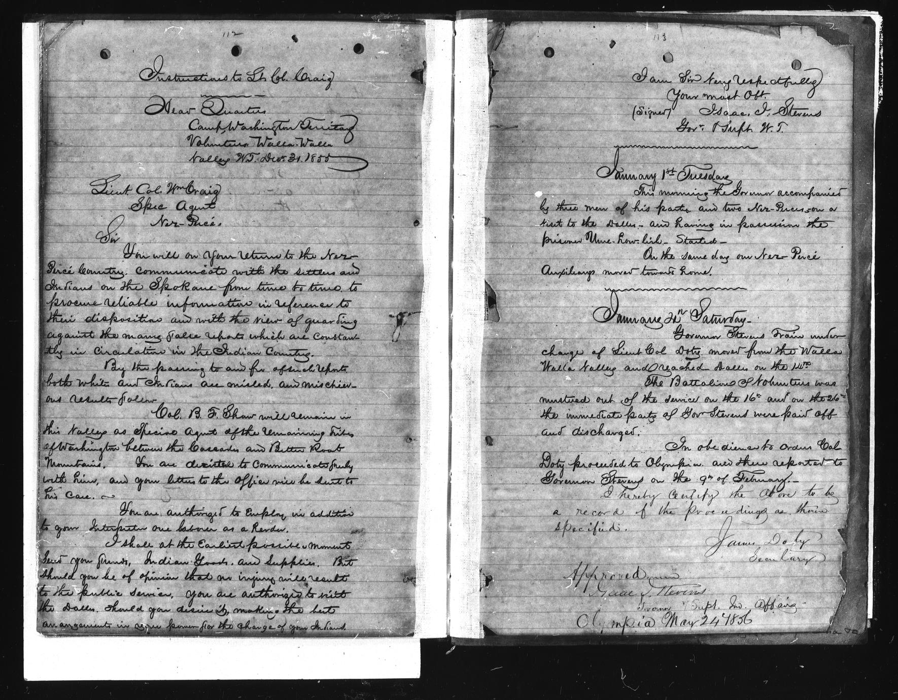 Ratified Treaty No. 290, Documents Relating To The Negotiation Of The ...