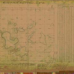 [Public Land Survey System map: Wisconsin Township 40 North, Range 07 East]