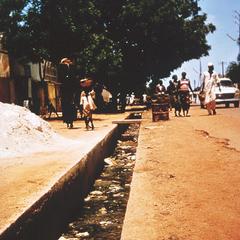 Open Streetside Sewer in Niamey