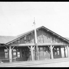 Station at Glacier Park