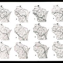 Distribution maps for legume species, Wisconsin
