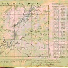 [Public Land Survey System map: Wisconsin Township 22 North, Range 03 West]