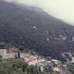Distant view of Agiou Pavlou
