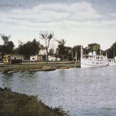 The Cambria in Neenah Harbor