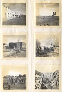 Town/truck scenes from Chihuahua wilderness, January 1938