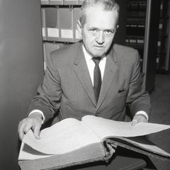 Jesse Boell, university archivist