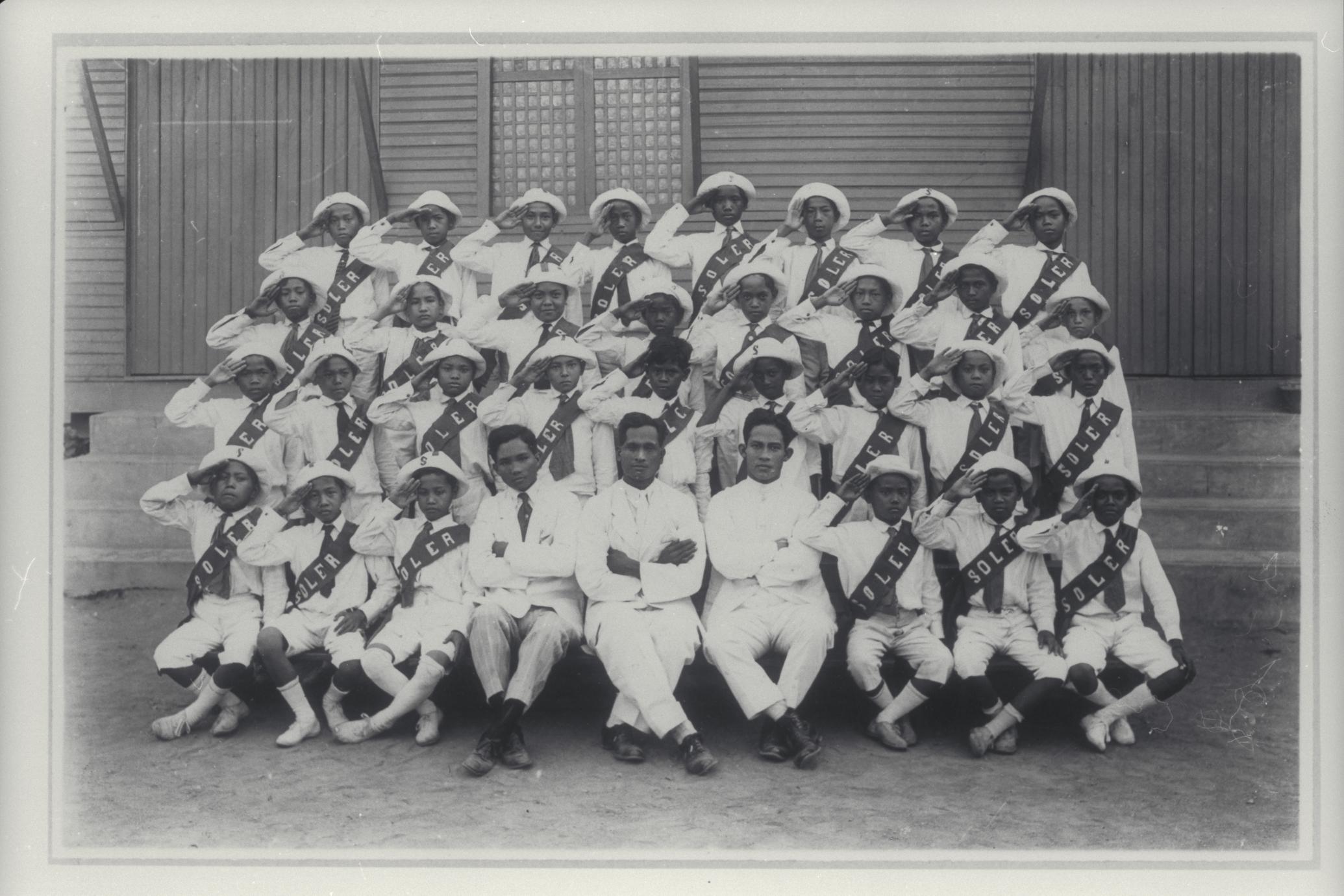 The Soler track team, 1900-1910