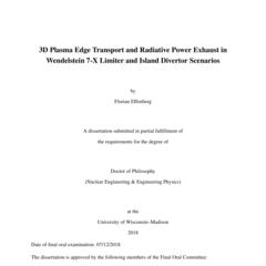 3D Plasma Edge Transport and Radiative Power Exhaust in Wendelstein 7-X Limiter and Island Divertor Scenarios