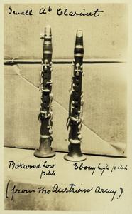 Two nineteenth-century clarinets