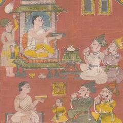 Jaina Monks Addressing the Laity, A Fragment of a Vijñaptipatra
