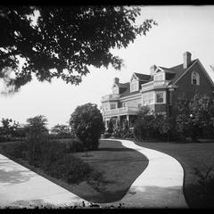G. A. Yule residence from north - September