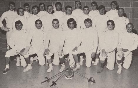 1970 Varsity Fencing Team