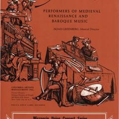New York Pro Musica concert poster