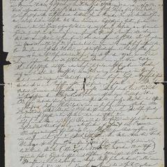 [Letter from Jakob Sternberger to his family, November 1850]
