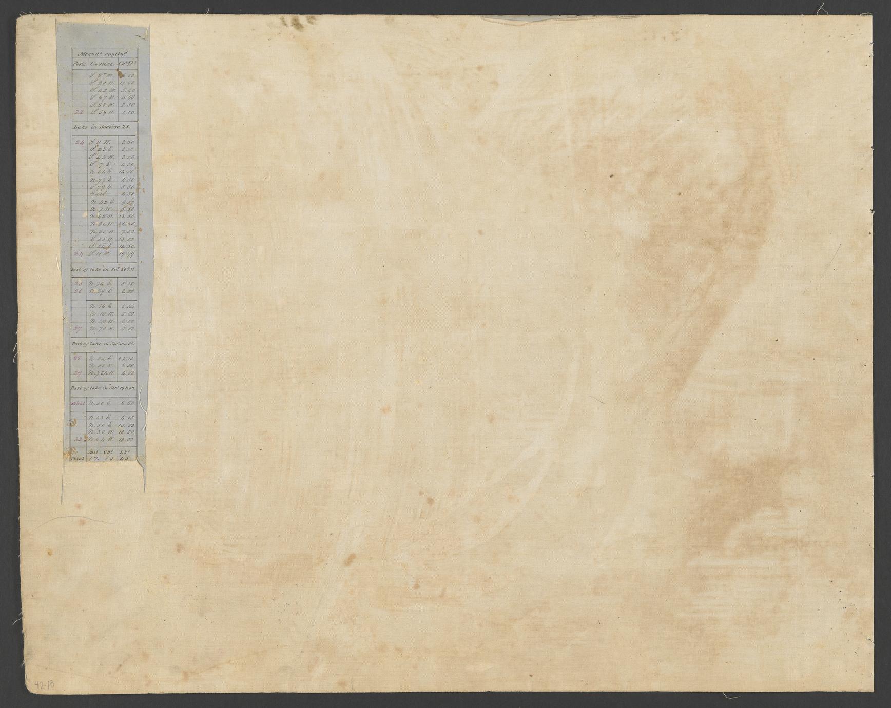 [Public Land Survey System map : Wisconsin Township 42 North, Range 05 West] (2 of 2)