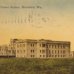 Wood County Insane Asylum. Marshfield, Wisconsin