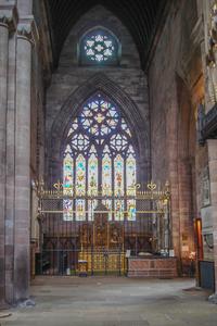 Carlisle Cathedral interior north transept