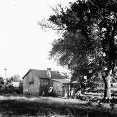 View of shack from northwest