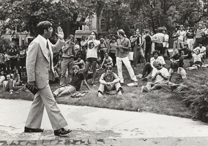 Preacher on Library Mall