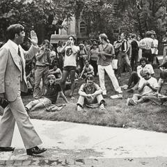 Preacher on Library Mall