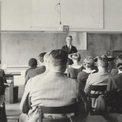 Psychology class, circa 1932