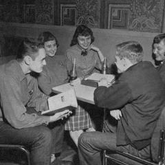 Studying in Main Hall