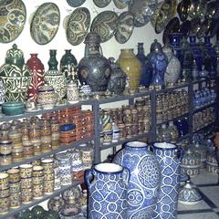 Pottery Showroom in Fez