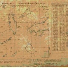 [Public Land Survey System map: Wisconsin Township 07 North, Range 18 East]