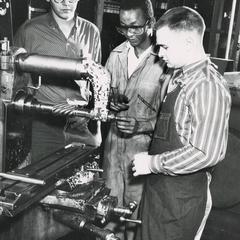 School of Industrial Technology machine shop