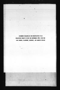 Documents relating to the negotiation of an unratified treaty in July and September 1868, with the Gros Ventre, Blackfeet, Shoshoni, and Bannock Indians
