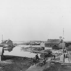 West Twin River in 1890