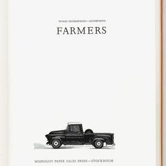 Farmers: wood engravings, interviews