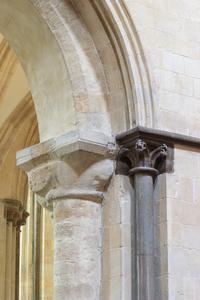 Chichester Cathedral nave arcade capitals