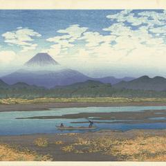 Banyu River, from the series Selection of Views of the Tokaido