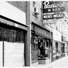 R. M. Bostwick and Son Men's Wear Store