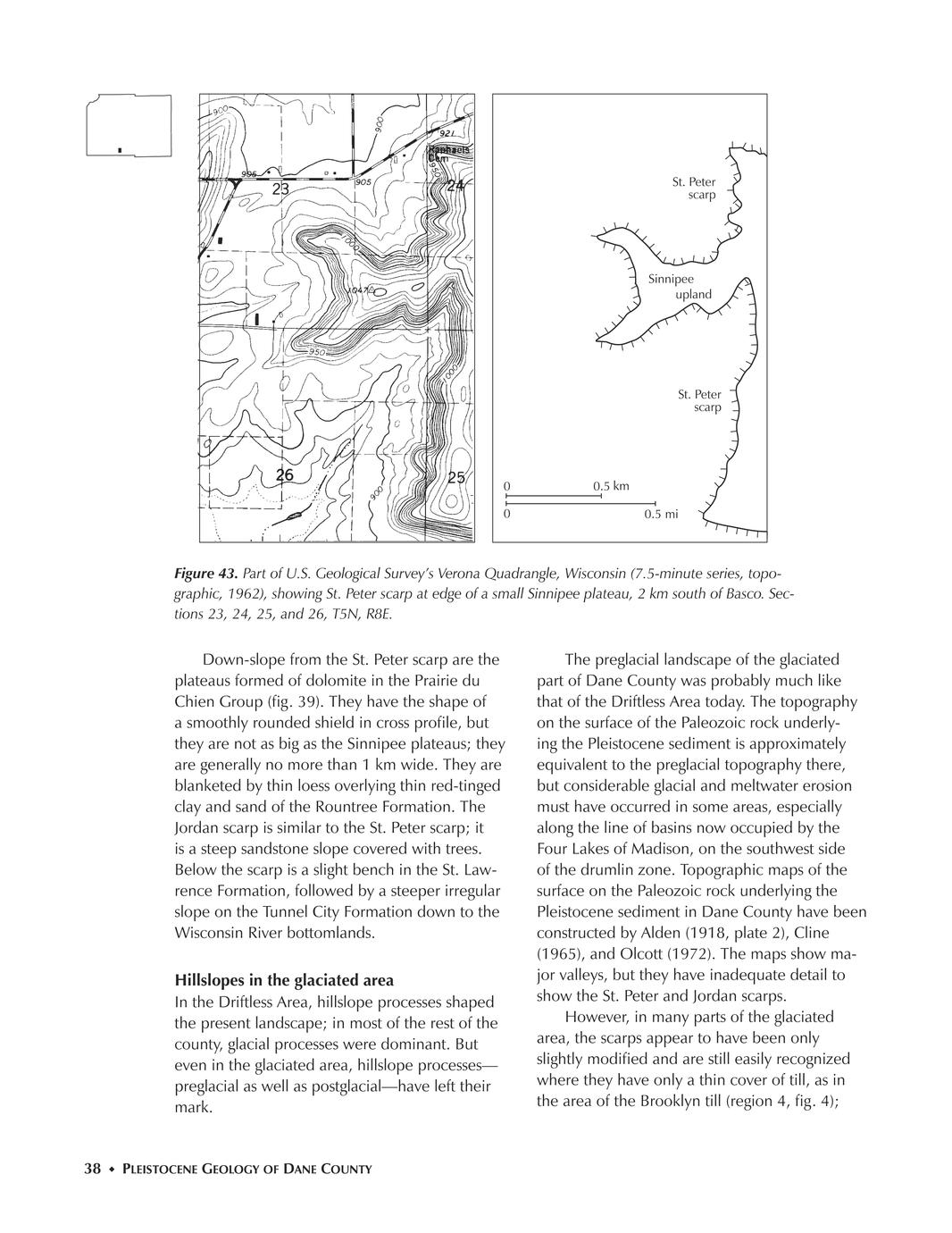 Pleistocene geology of Dane County, Wisconsin - Full view - UWDC - UW ...