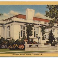 Postcard of Wausau Public Library
