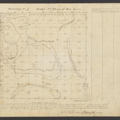 [Public Land Survey System map: Wisconsin Township 07 North, Range 20 East]