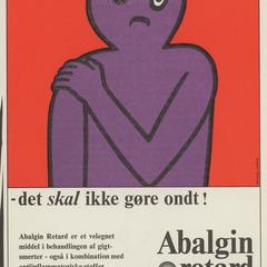 Albalgin Retard advertisement