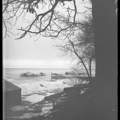 Lake Michigan in winter - Bather's Bay - January