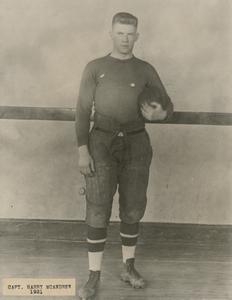 Football captain Harry McAndrew
