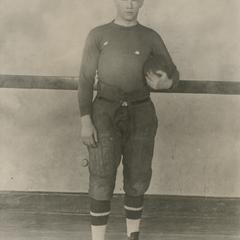 Football captain Harry McAndrew