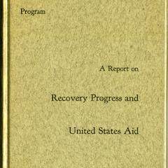 A report on recovery progress and United States aid.