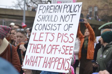 Foreign Policy Should Not Consist of "Let's Piss Them Off and See What Happens"