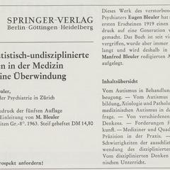 Springer-Verlag advertisement