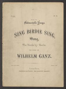 Sing, birdie, sing