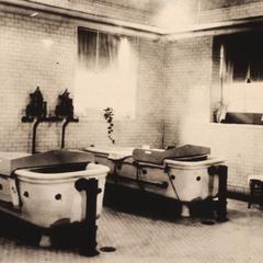 Hydrotherapy baths, Mendota State Hospital for the Insane. Madison, Wisconsin