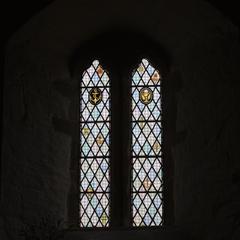 Tintagel St Materiana interior south transept east window