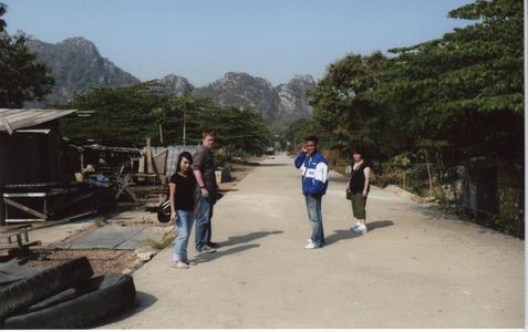 Visiting the old camp